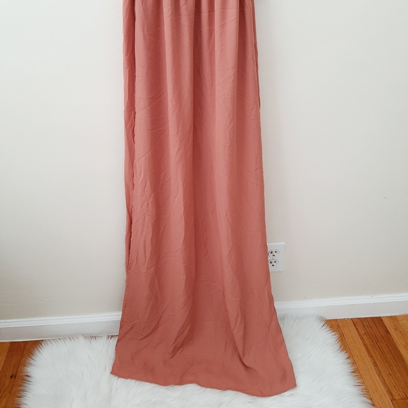 🌿 Show Me Your MuMu Kendall Maxi Dress Rustic Mauve - Picture 4 of 11